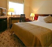 アセット ホテル 上海 （ 上海 雅舎賓館 ） ベッド一例