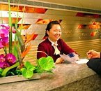ギャラクシー ホテル 上海 （ 上海 銀河賓館 ）　受付