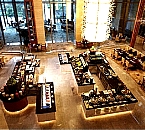 マリオット ホテル 長風公園 チァンフェン パーク 上海 （ 上海 新発展亜太万豪酒店） ロビー