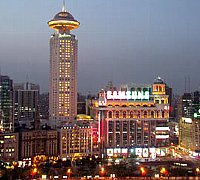 ラディソン ホテル 上海 ニューワールド (上海新世界麗笙大酒店)　外観