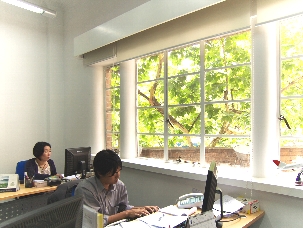 旅悟空 上海本店　オフィス内