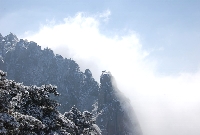 黄山・冬の景色1